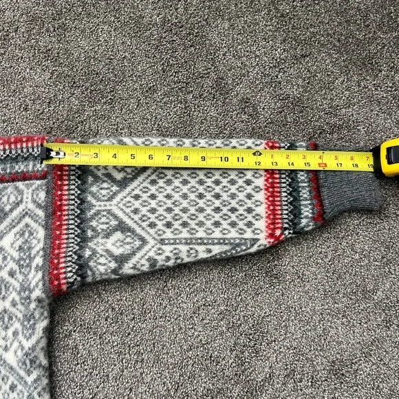 Vintage 1994 Dale of Norway Lillehammer wool sweater gray size S RARE - Picture 8 of 8